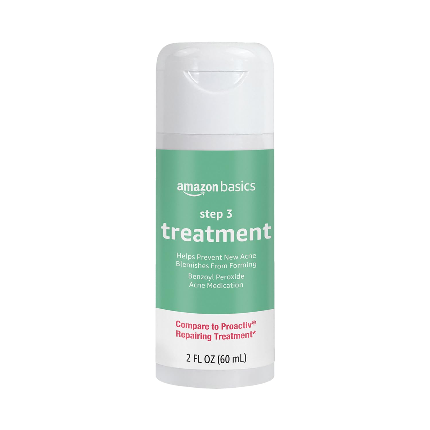 Amazon Basics 3-Step Acne Remedy System Treatment, 2 Fluid Ounces, 1-Pack