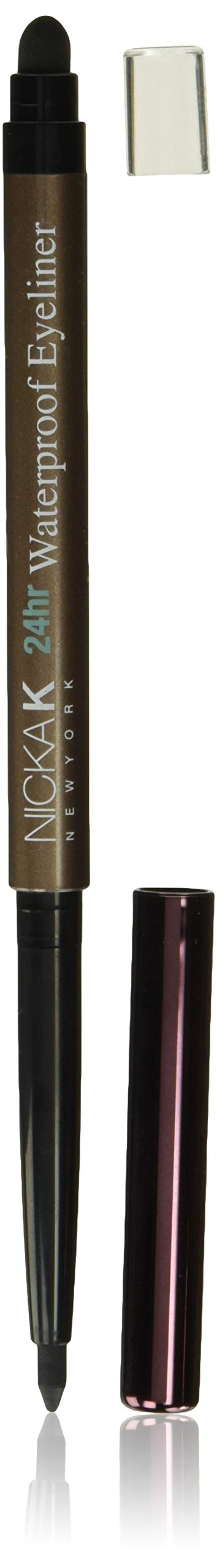 Nicka K 24 Hours Waterproof Eye Liner, Black, 0.3g
