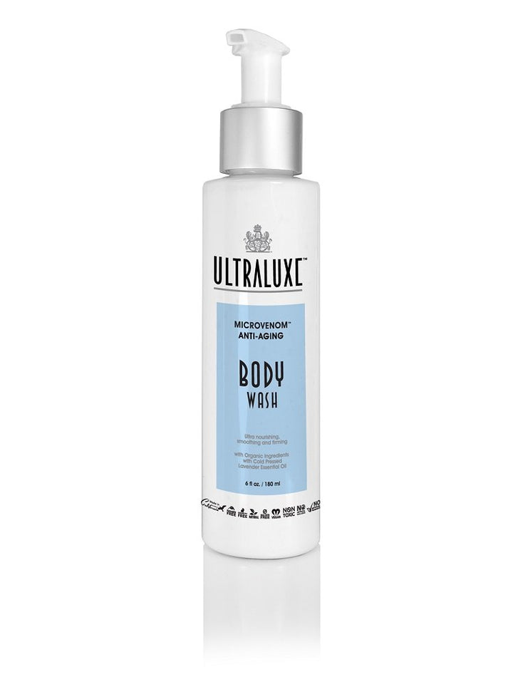 ULTRALUXE SKIN CARE Microvenom Anti-Aging Body Wash, 6 Fl Oz