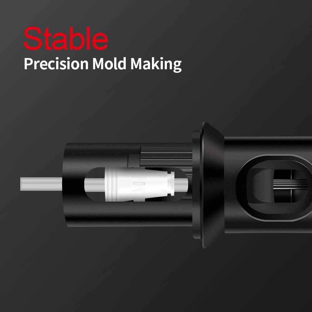 Stigma #12(11M1) Standard Disposable Tattoo Needle Cartridges with Membrane Safety Cartridges for Tattoo Artists Weaved Magnum Shader 20Pcs Standard Pack EN05-20-1211M1