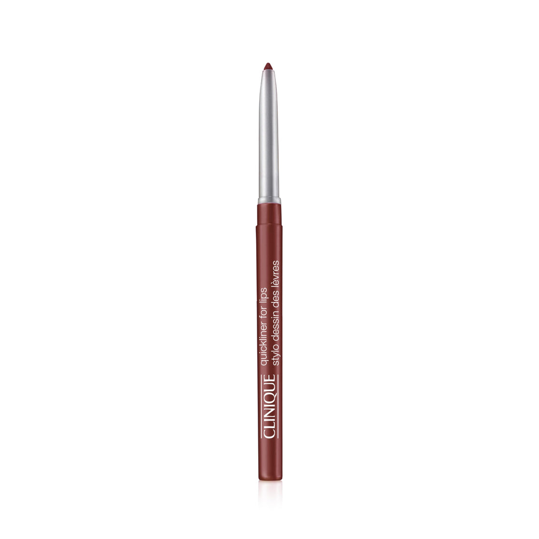 Clinique Long Lasting Quickliner Lip Liner | Non-Drying + No Sharpening, Chili