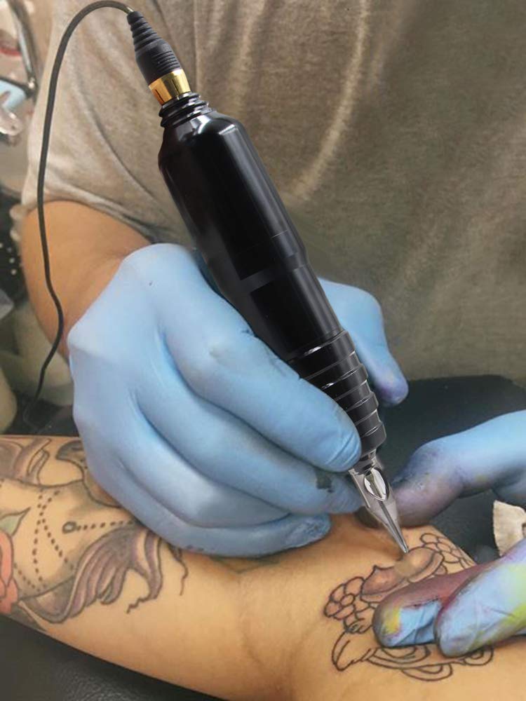 Rotary Tattoo Pen Machine - SOTICA Rotary Tattoo Machine & Permanent Makeup Pen Tattoo Gun with Cartridge Tattoo Pen rca Cord for Liner Shader Supply Cartridge Needles Tattoo Supplies