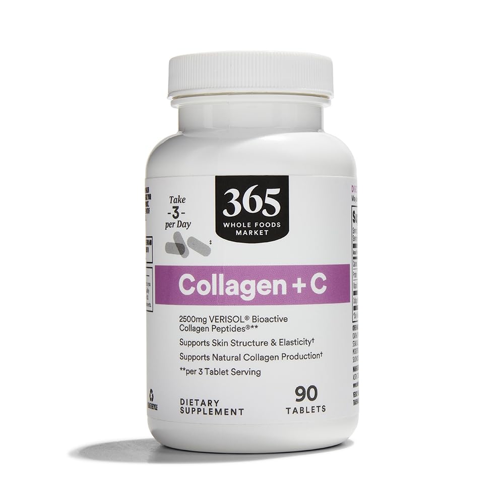 Whole Foods Market, Collagen Verisol 2500Mg, 90 Count