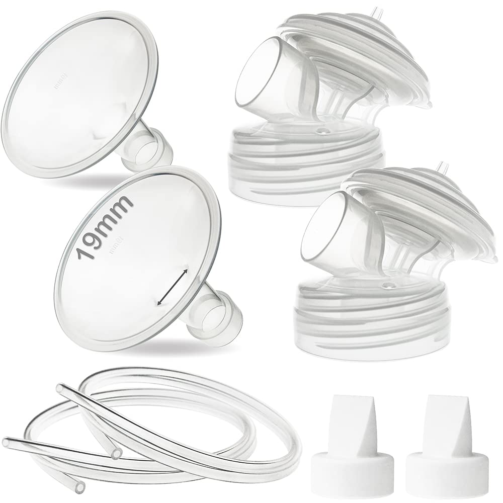 Nenesupply 19mm Pump Parts Compatible with Spectra S1 Spectra S2 Pumps Replacement Kit to Spectra Pump Parts Replace Spectra S2 Accessories and Spectra Flange Duckbill Valve Backflow Protector