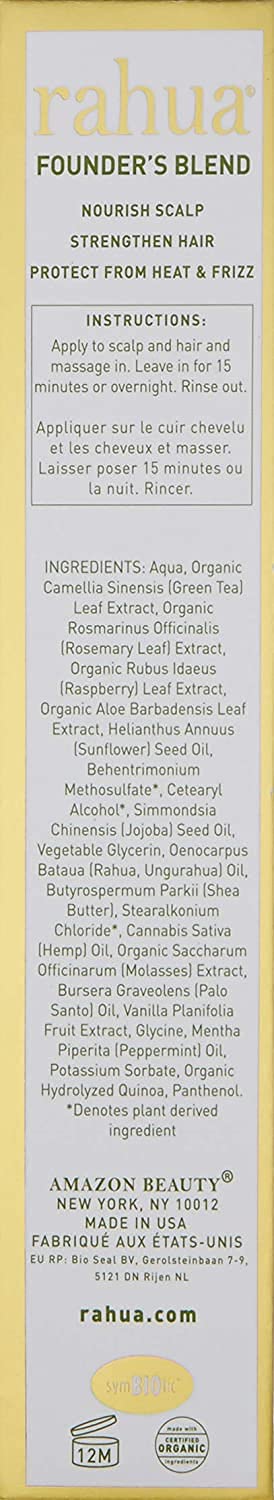 Rahua Founder's Blend Scalp & Hair Treatment 1.3 FlOz Composed from Natural Ingredients Balances, Soothes and Nourishes Scalp & Hair, Delivers a Powerful PlantBased Strengthening Hair & Root Treatment