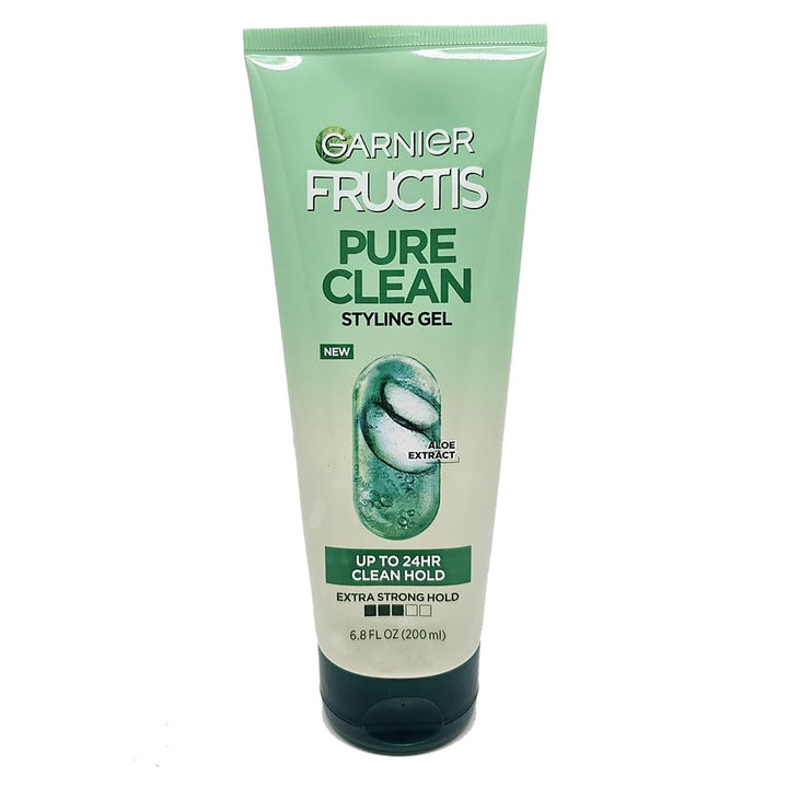 Garnier Fructis Style Pure Clean Styling Gel 6.8 oz (Pack of 2)