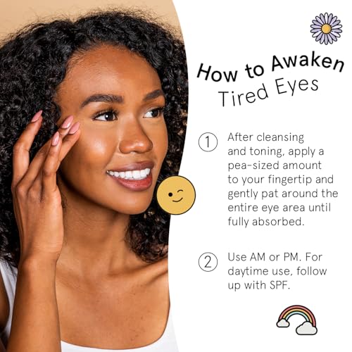 grace & stella Under Eye Cream Anti Aging - Brigthening Cream with Retinol & Caffeine - Reduce Dark Circles, Wrinkles, Puffiness - with Niacinamide, Peptides - Vegan Skincare - Free(0.5 fl.oz / 15ml)