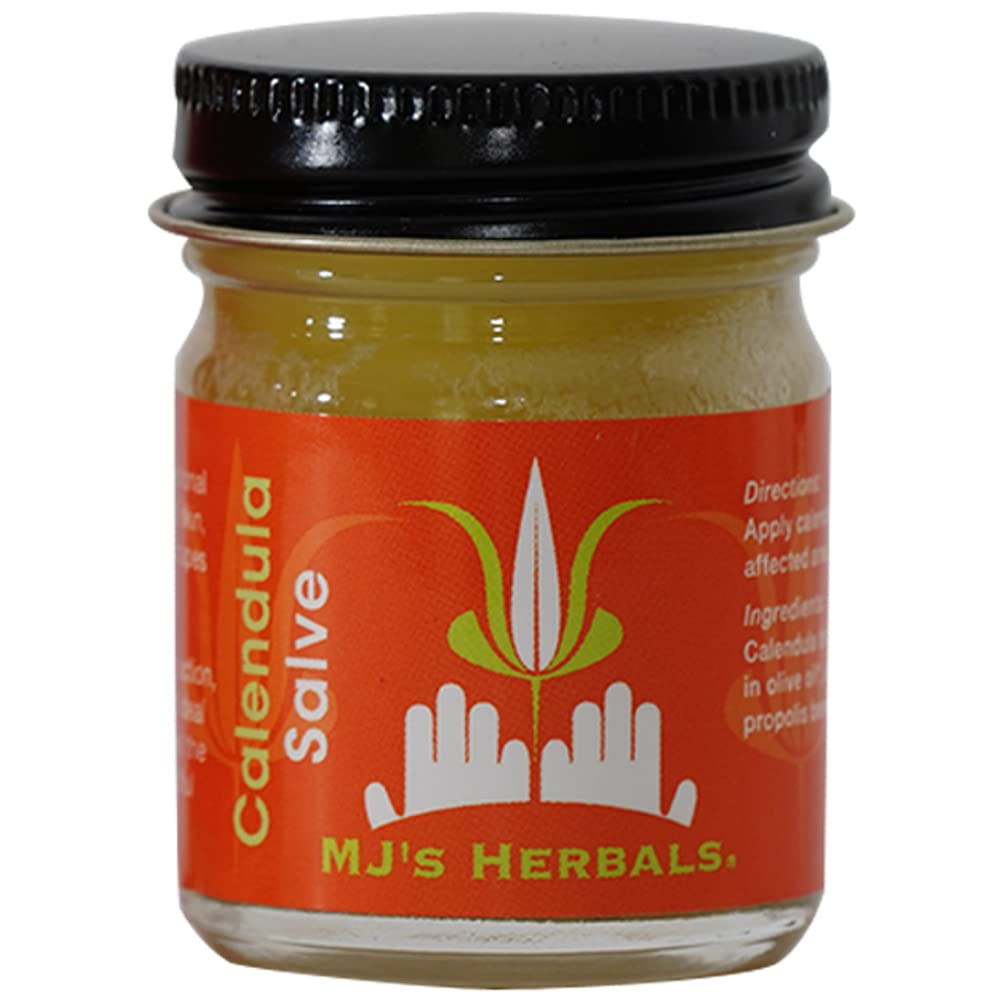 MJ's Herbals Calendula Salve- One Ounce Concentrate