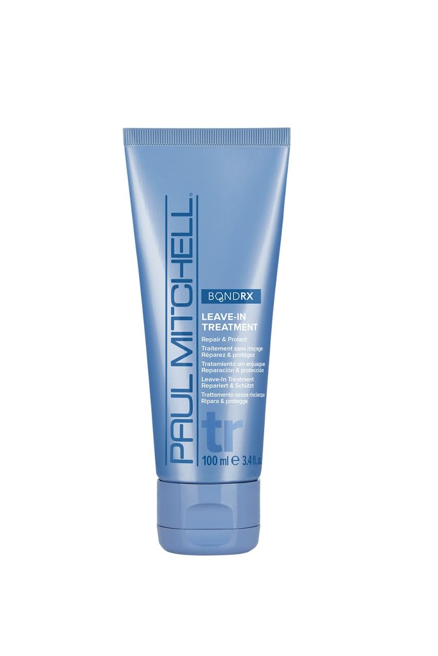 Paul Mitchell Bond Rx Leave-In Treatment, Repairs + Protects, For Chemically Treated + Damaged Hair, 3.4 fl. oz.