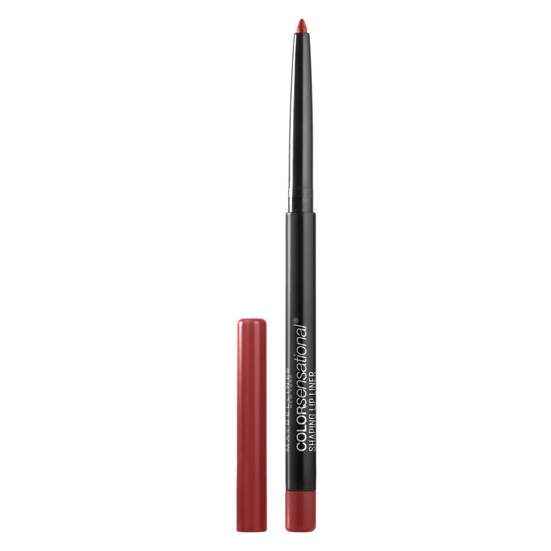 Maybelline Color Sensational Shaping Lip Liner with Self-Sharpening Tip, Brick Red, Red, 0.01 oz (Pack of 2)