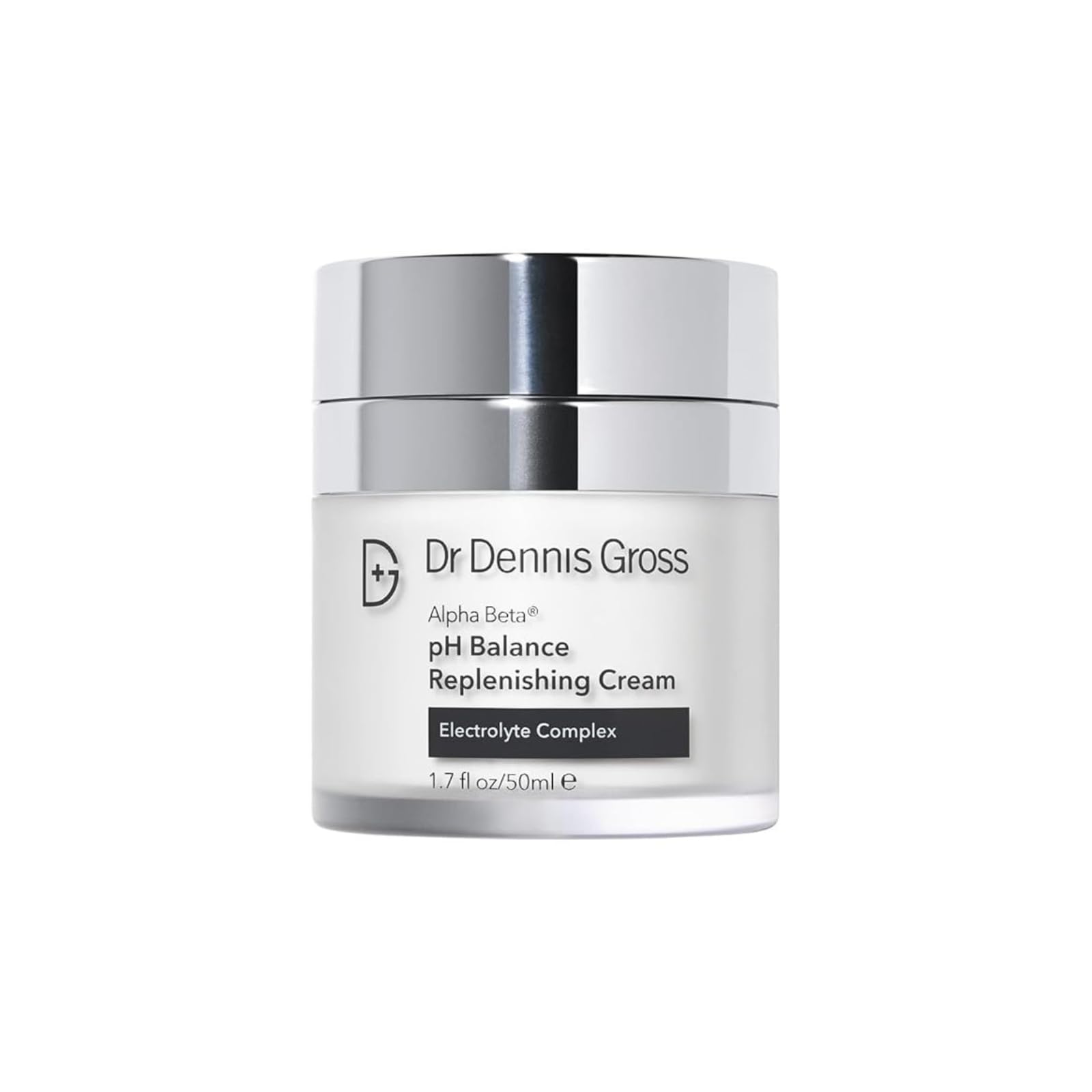 Dr Dennis Gross Alpha Beta pH Balance Replenishing Cream – Lightweight Gel-Cream with Electrolytes, Phytic Acid & AHAs - Hydrates, Soothes & Balances Skin, 1.7 fl oz