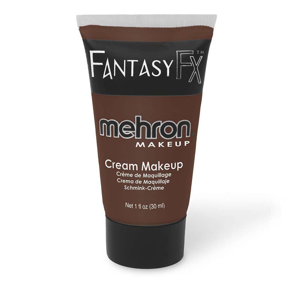 Mehron Makeup Fantasy F/X Water Based Face & Body Paint (1 oz) (Wolfman Brown)