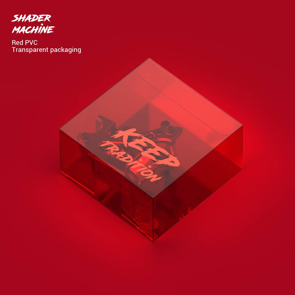 STIGMA Tattoo Machine CNC Carved from Italy Handmade Tattoo Coil Machine Gun 12 Wrap Coils for Shader