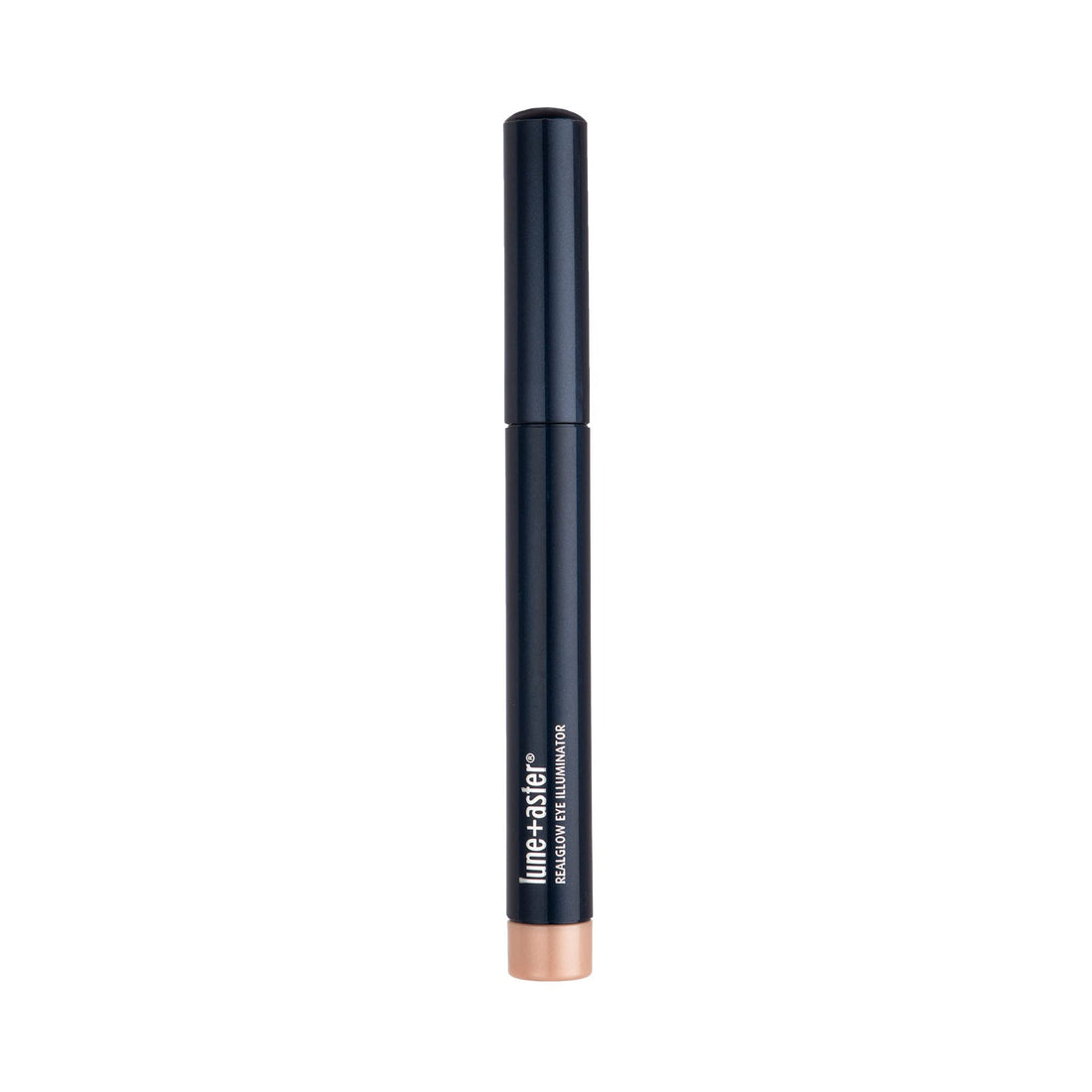 Lune+Aster RealGlow Eye Illuminator - Universal, vegan champagne illuminator highlights to effortlessly emphasize eyes for a wide-eyed effect. - paraben free, phthalates free, gluten free