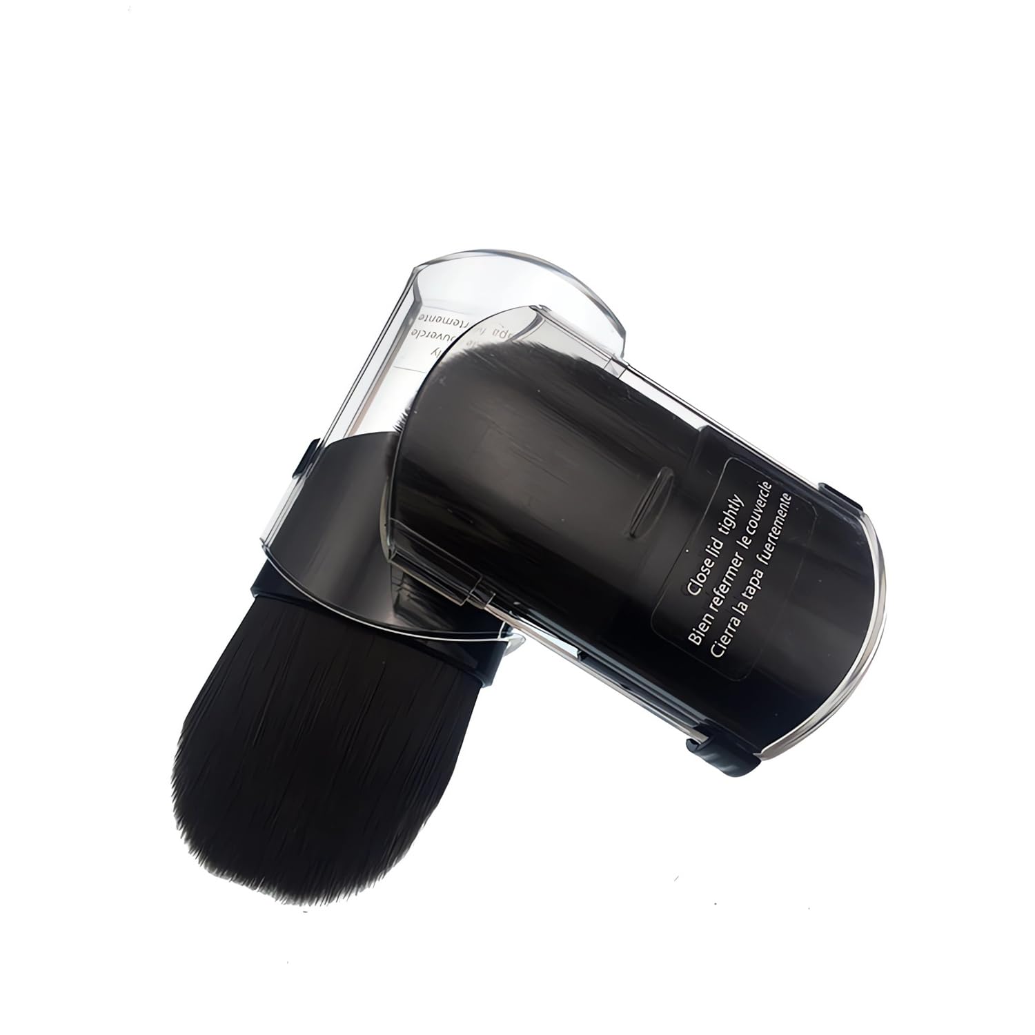 Bling Toman Mini Blush Brush Flat Telescope Brush Retractable Travel Makeup Brush for Mineral Powder,Contouring, Bronzer, Loose Powder,Sunscreen, Cream Foundation or Liquid Cosmetics (1 pcs)