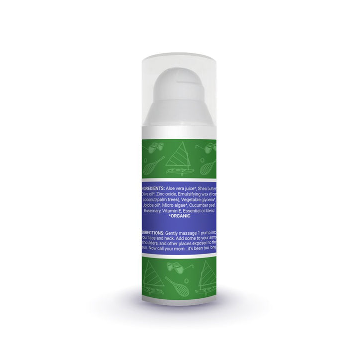 Jivi Moisturizer with SPF 12 Sun Protection, 1.7 fl. oz, 100% Natural, 96% Organic, Made with Aloe Vera & Shea Butter, Vegan & Cruelty Free (Cucumber Sage)
