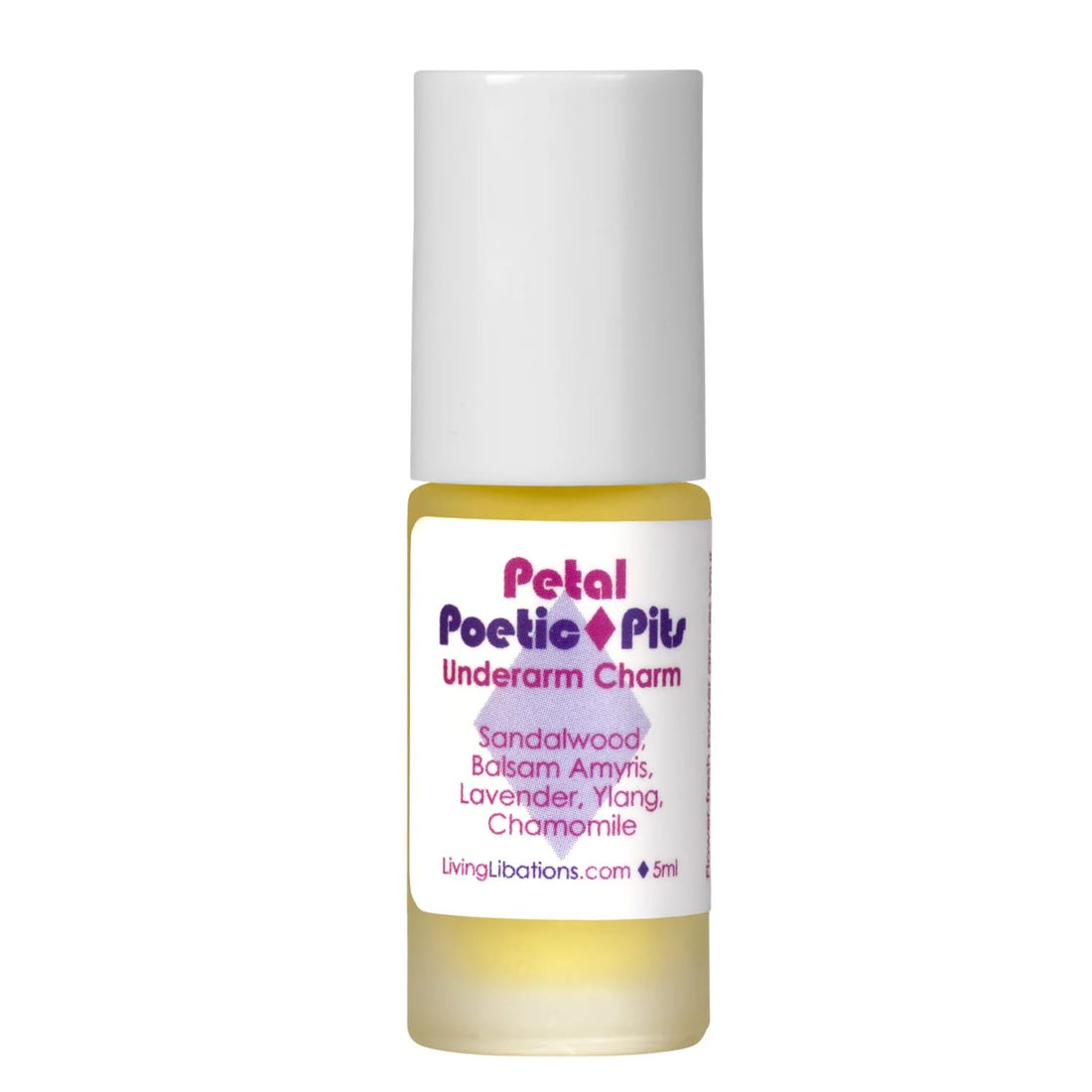 Living Libations - Organic / Wildcrafted Poetic Pits Deodorant (Petal)
