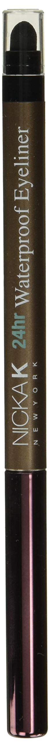 Nicka K 24 Hours Waterproof Eye Liner, Black, 0.3g