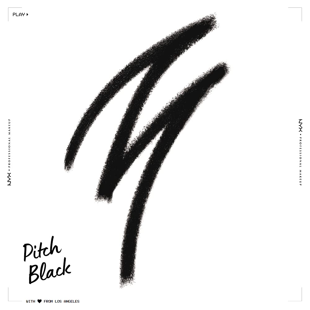 NYX PROFESSIONAL MAKEUP Epic Wear Liner Stick, Eyeliner Pencil - Pitch Black