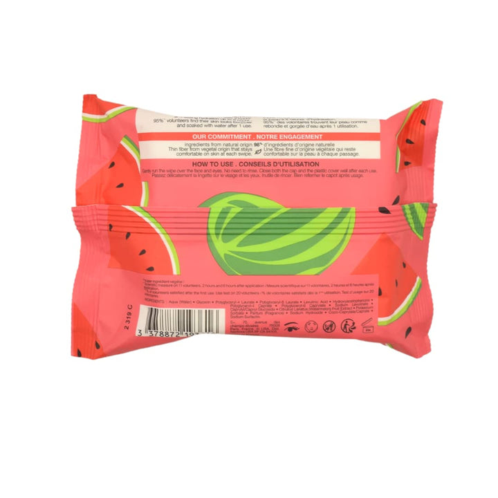 SEPHORA COLLECTION Cleansing + Exfoliating Wipes Watermelon