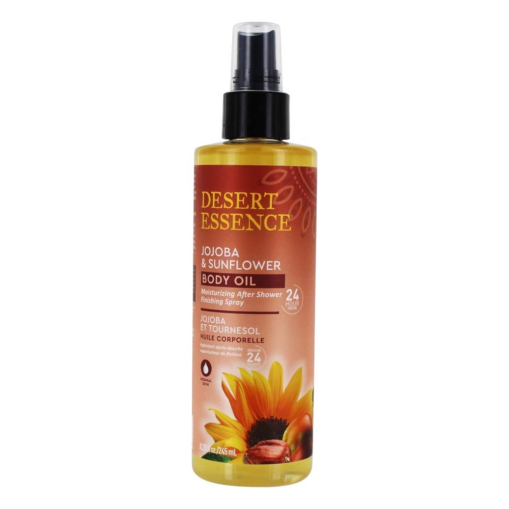 Jojoba & Sunflower Body Oil Desert Essence 8.28 oz Spray