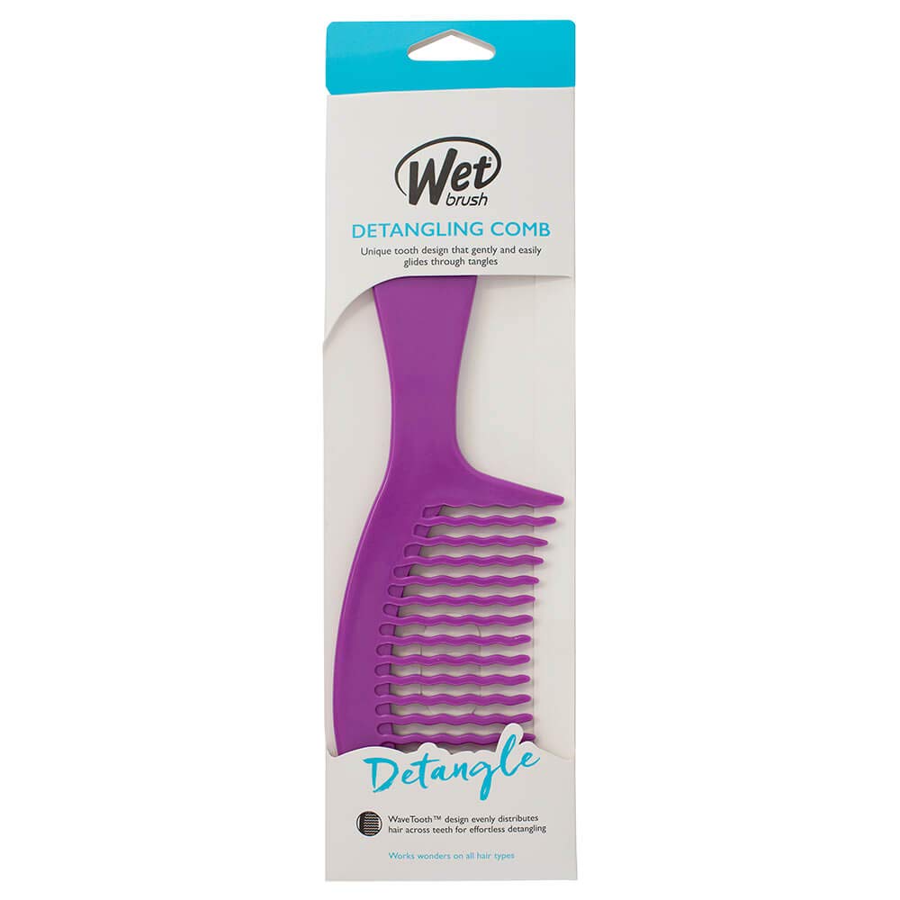 Wet Brush Detangling Comb -Purple