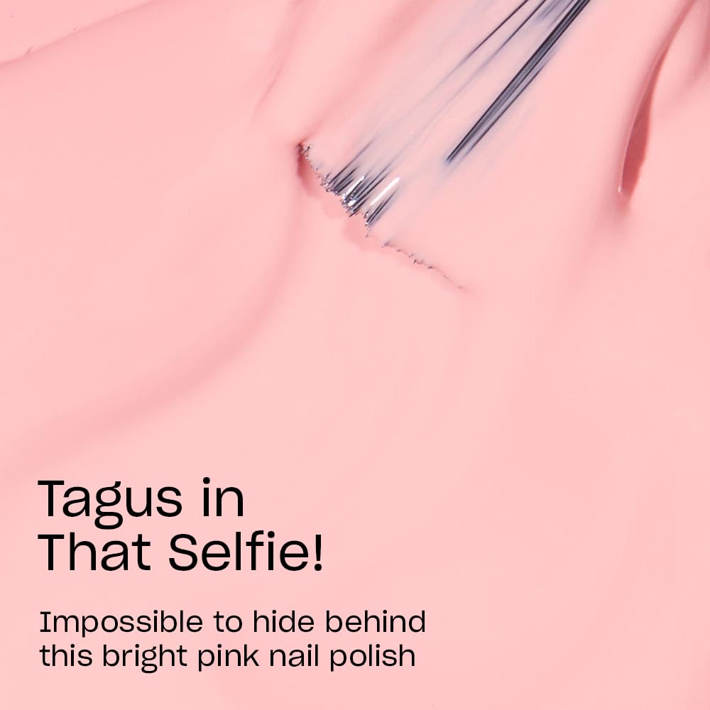 OPI Nail Lacquer Tagus in That Selfie! | Opaque Soft Pink Crème Chip Resistant Nail Polish | Lisbon Collection
