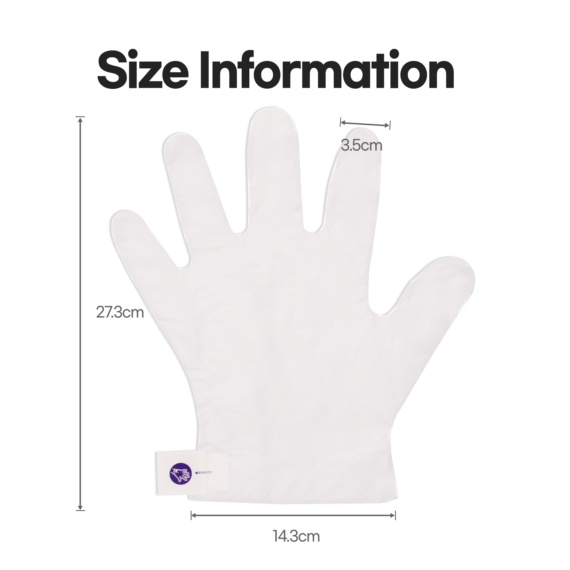 Epielle Intensive Repairing Gloves for Dry and Cracked Hands - 6 Pack | Coconut Oil, Milk Extract, Hyaluronic Acid | Beauty and Skincare Gifts, Mother's Day Gifts