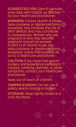 Bariatric Advantage Multi Formula without Iron, High Potency Daily Multivitamin for Bariatric Surgery Patients with 22 Essential Vitamins and Nutrients - 180 Capsules