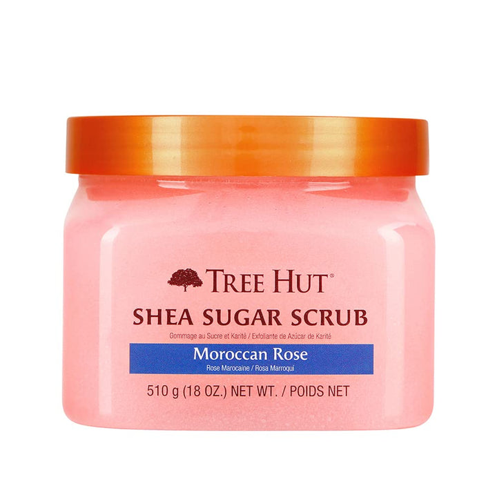 Tree Hut Shea Sugar Body Scrub Moroccan Rose, 510g