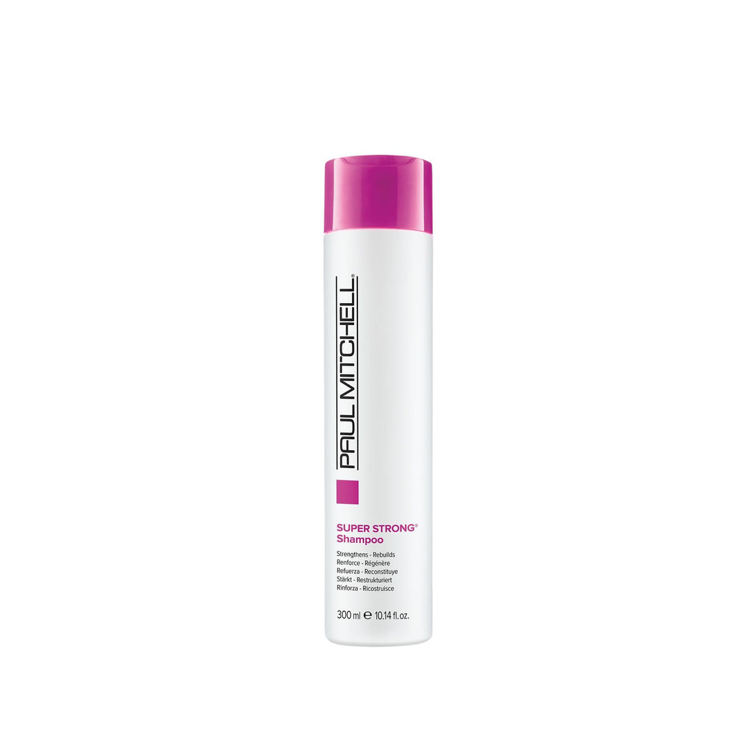 Paul Mitchell Super Strong Shampoo, Strengthens + Rebuilds, For Damaged Hair