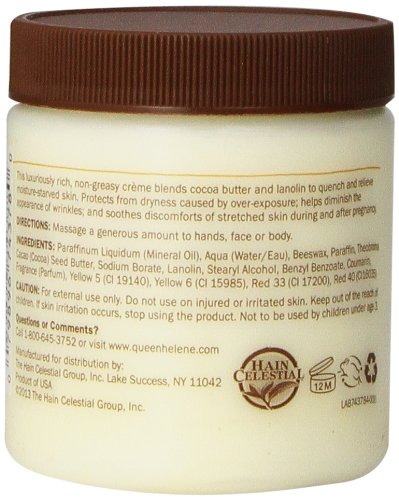 Queen Helene Crme, Cocoa Butter, 4.8 Ounce [Packaging May Vary]