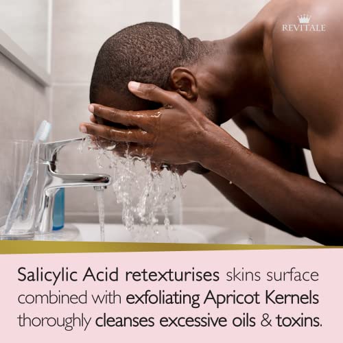 Revitale Salicylic Acid Scrub Soap, Pore Exfoliating, Softening Skin, Anti-Blemish