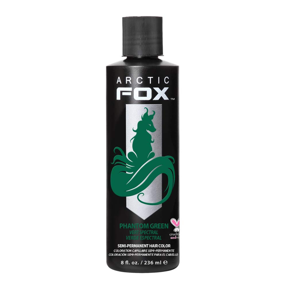 Arctic Fox Semi Permanent Hair Dye - 8 Ounce Phantom Green #9