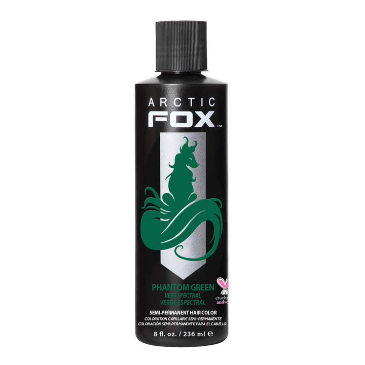 Arctic Fox Semi Permanent Hair Dye - 8 Ounce Phantom Green #9