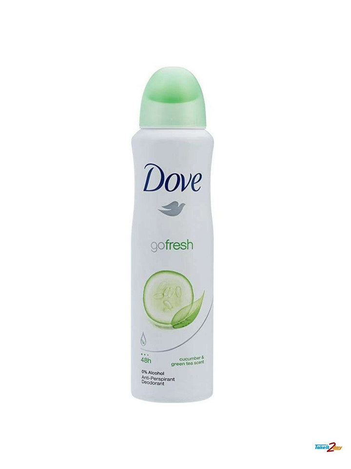 Dove Cucumber & Green Tea Scent Deodrent Spray 150ml