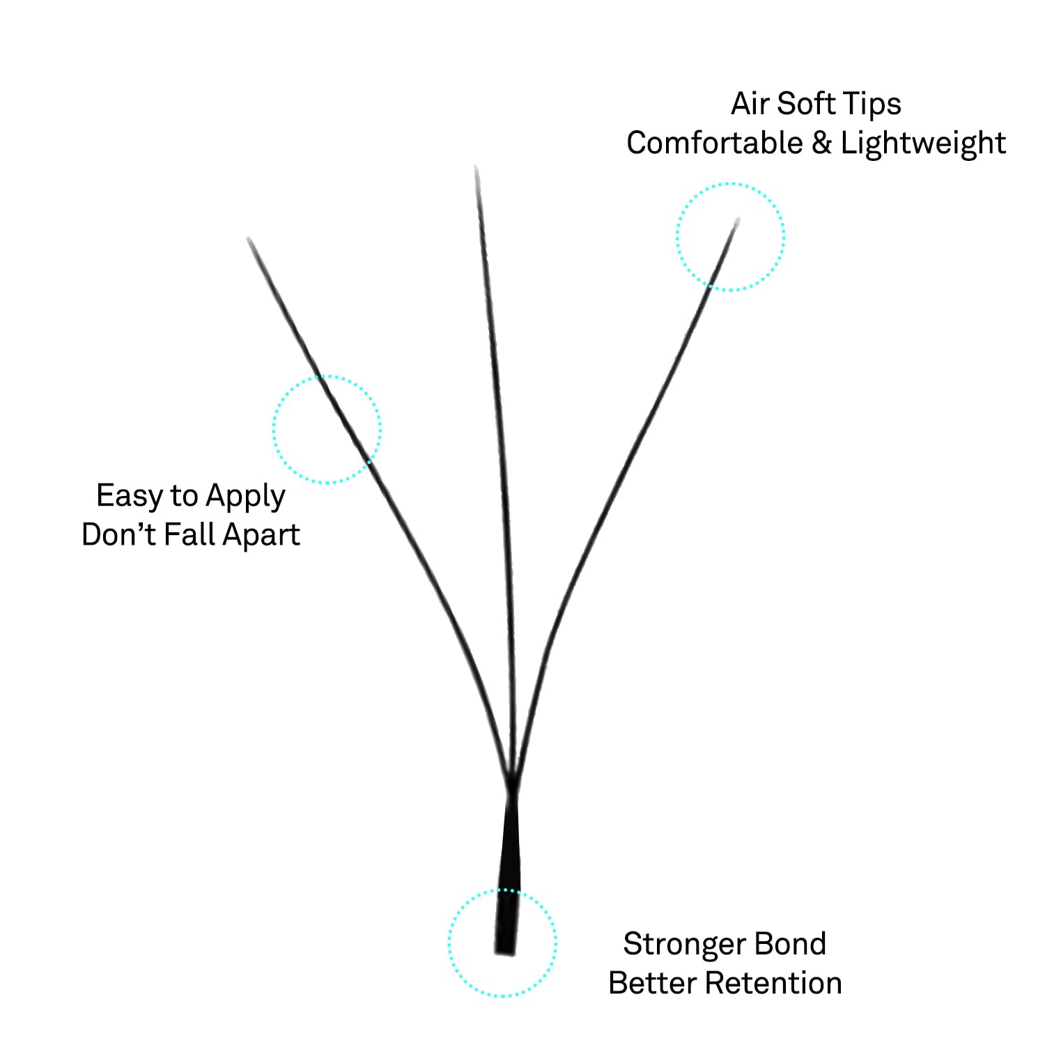 VAVALASH W-shaped Eyelash Extension 3D Premade Fans 0.07 D Curl Volume Lash Extensions Easy Fanning Lashes Matte Black Volume Premade Cluster W Lashes(W Shaped-3D-0.07-D-8mm)