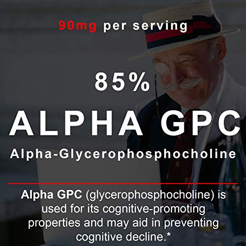 Smarter Brain Support Nootropic Supplement, Made with Alpha-GPC, L-Tyrosine & Acetyl L-Carnitine ALCAR, Flaxseed Oil, ALA DHA, 60 Softgel Energy Pills
