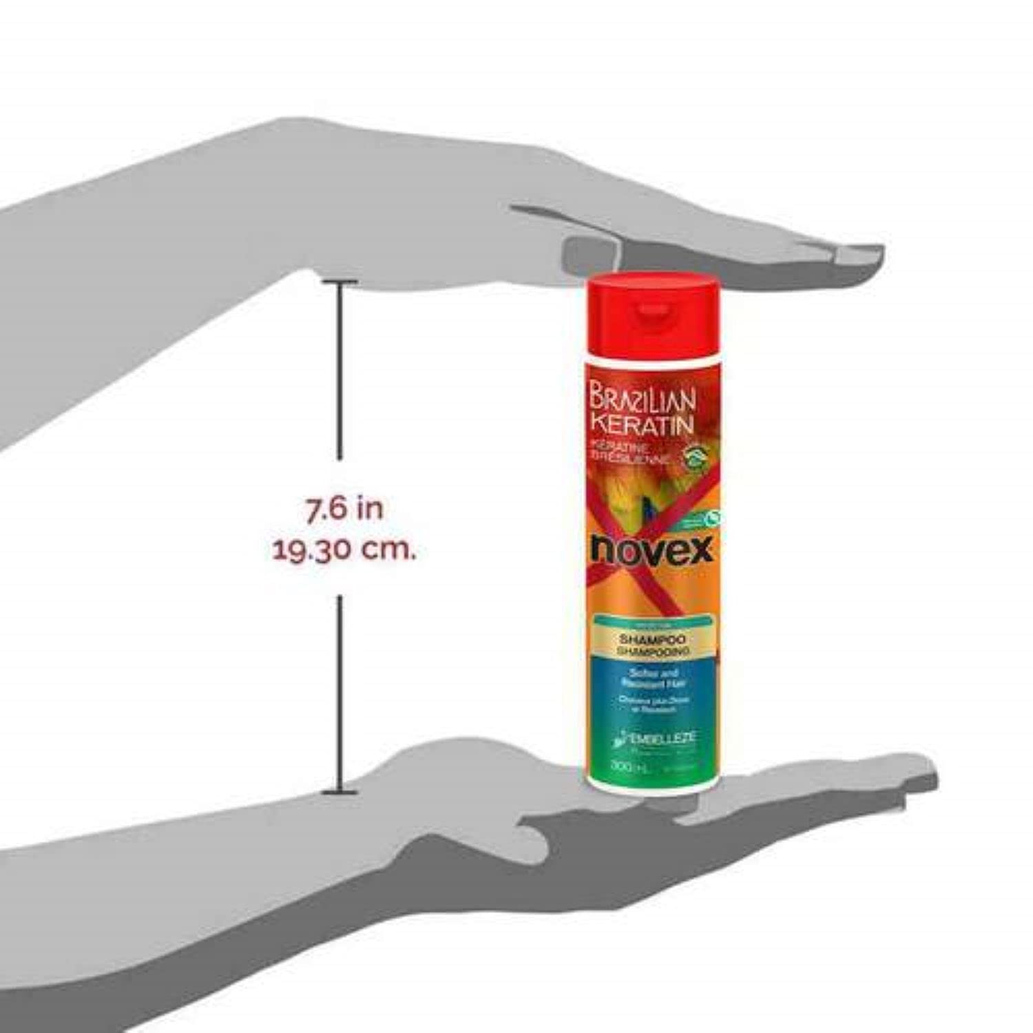 Novex Hair Care Brazilian Keratin Conditioner, 10.14 oz.