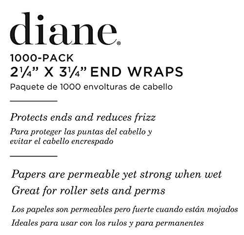 Diane End Wraps, 2.25 X 3.25 Inches, 1000 Sheets