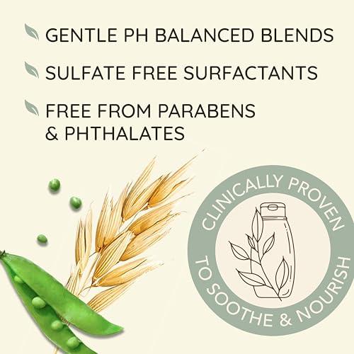 Aveeno Plant Protein Blend Shampoo for Strong Healthy-Looking Hair, 12 fl oz