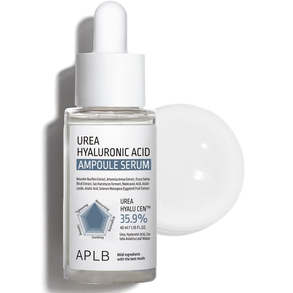 APLB Urea Hyaluronic Acid Ampoule Serum | UREA HYALU CEN™ 35.9% 1.35 FL.OZ/Korean Skincare, Deep hydration, Nourishing, Dry skin, Wrinkle care, Revitalize for gentle and improve skin texture