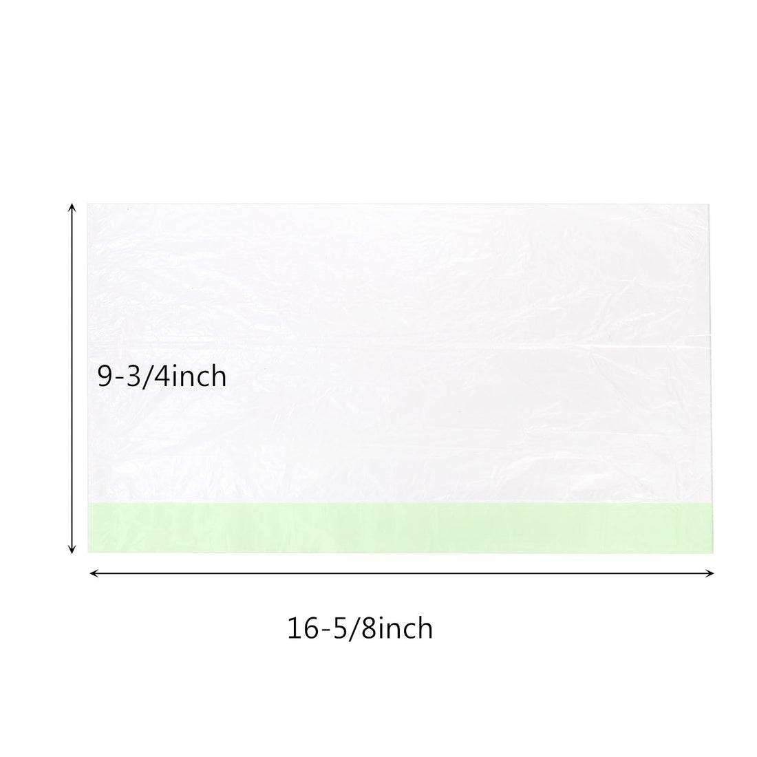 Tebery 100 Pack Portable Potty Chair Liners with Drawstring, Potty Bags Potty Liners Disposable for Baby Toilet Potty Training Seat