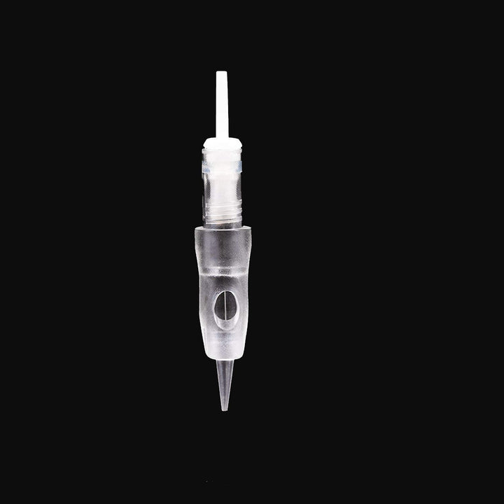 10PCS Intelli Needle Cartridge With Safety Membrane - Compatible with Intelli, i2, Lady, Arrow, & Meraki Tattoo PMU Brows Machine By Mellie Microblading (Membrane Needle Cartridge, 1RL .25mm)