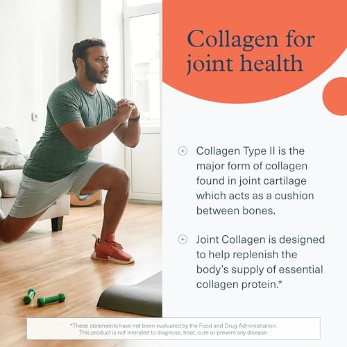 Youtheory Joint Collagen Advanced - Supplement for Bone & Joint Health - Vitamins for Women & Men - with Boswellia Extract, Turmeric & Quercetin - 120 Tablets