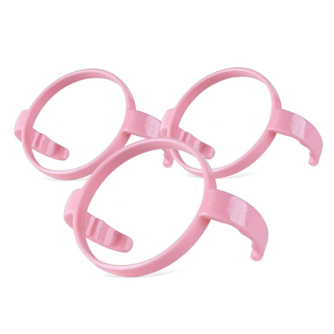 Compatible Baby Bottle Handle for Comotomo Bottles 8 oz & 5 oz, 3 Count, Pink