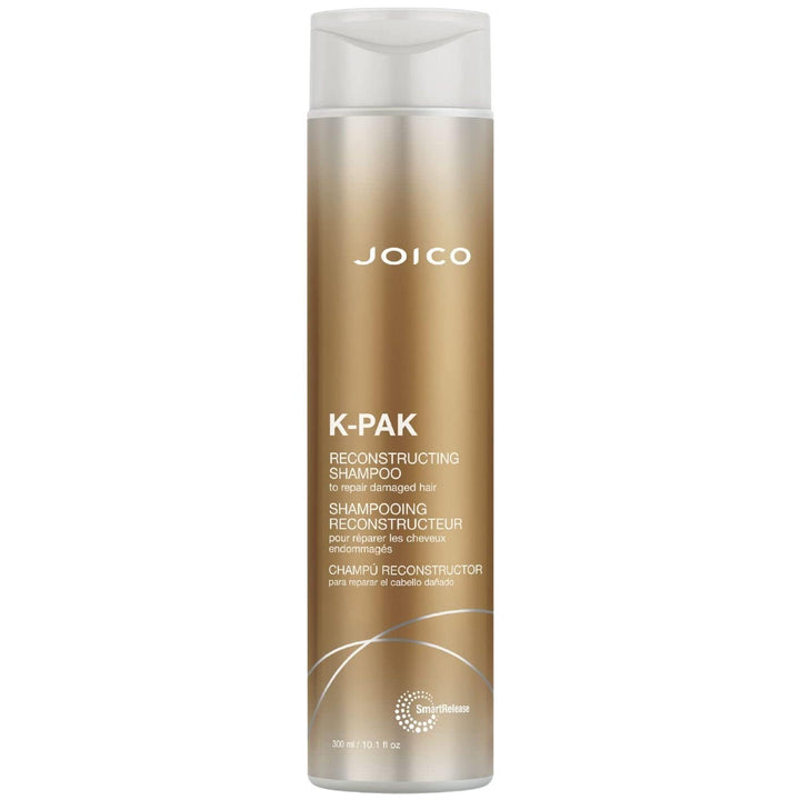 Joico K-PAK Daily Reconstructing Shampoo | For Damaged Hair | Repair & Prevent Breakage | Boost Shine | With Keratin & Guajava Fruit Extract | 10.1 Fl Oz