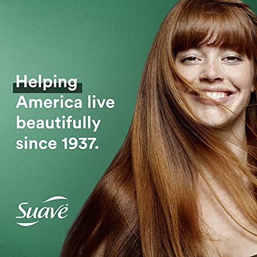 Suave Professionals Invigorating Shampoo for Dry and Damaged Hair Rosemary and Mint Paraben free and Dye free Hair 28 oz