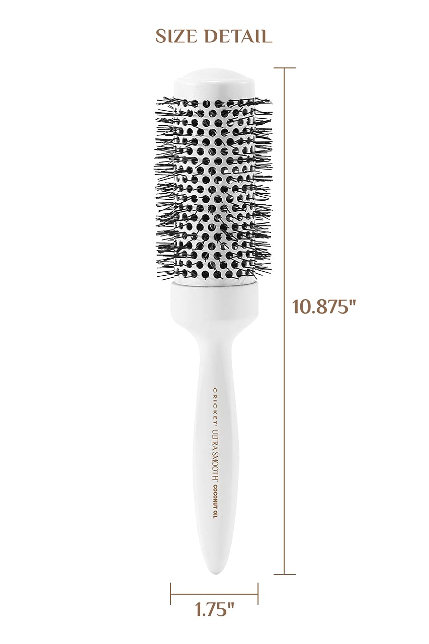 Cricket Ultra Smooth Coconut Thermal 370 Round Brush