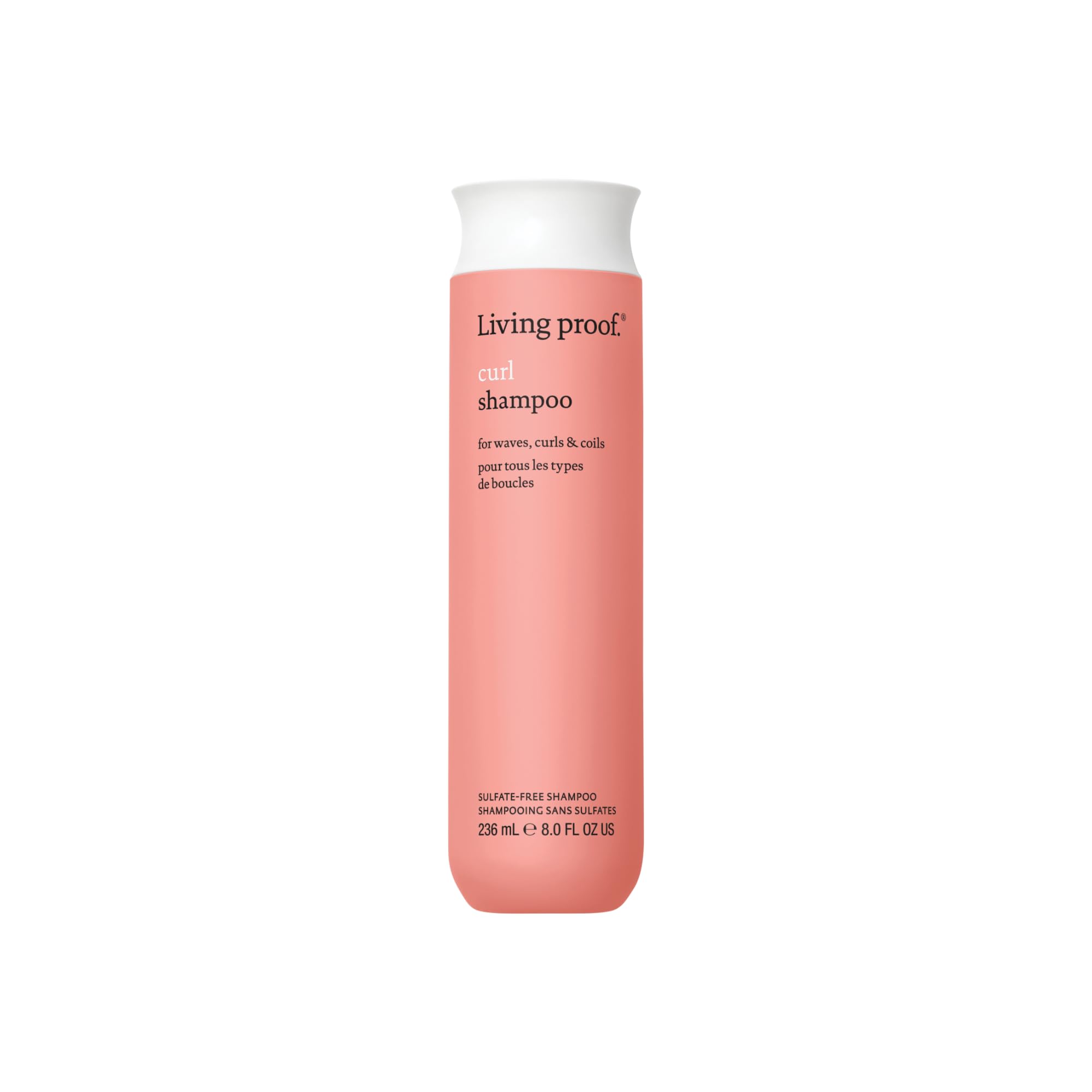 Living Proof Curl Shampoo, for Wavy, Curly, and Coily Hair, Strengthens and Defines Curls, 8 oz